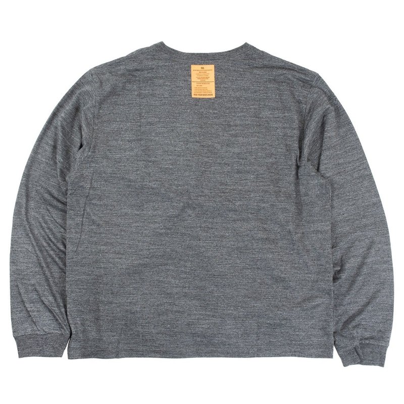 RAL / ラル】 Merino Wool Long Sleeve Tee (メリノウールロング