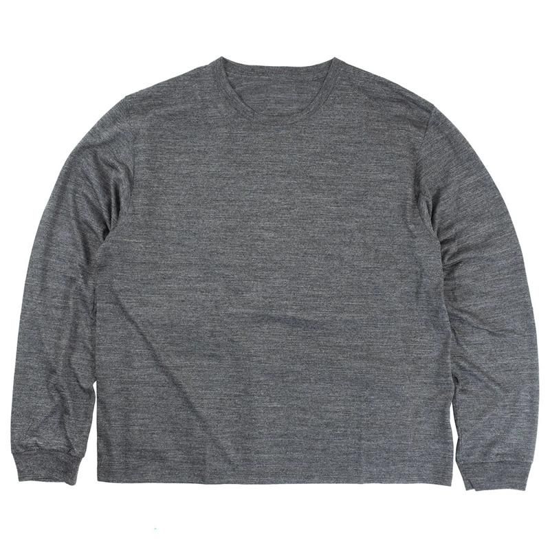 RAL / ラル】 Merino Wool Long Sleeve Tee (メリノウールロング