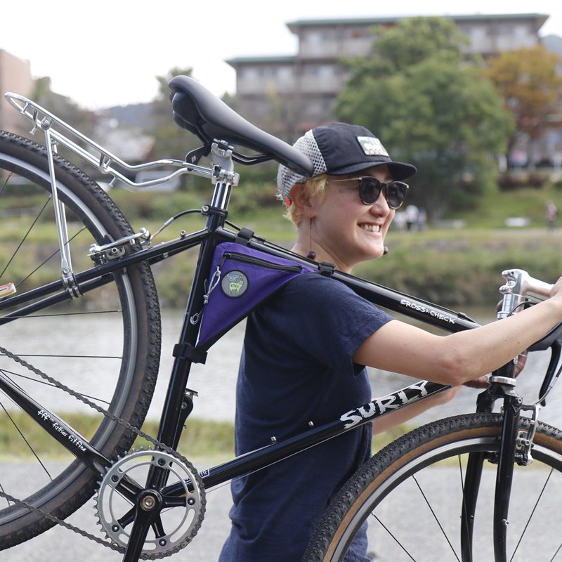 【KM4K x サイクルハテナ】コラボレーション『PASS HUNTER BAG / パスハンターバッグ』 - 中古スポーツ車・中古自転車・新車  京都の自転車販売 オンラインショッピング| サイクルショップエイリン