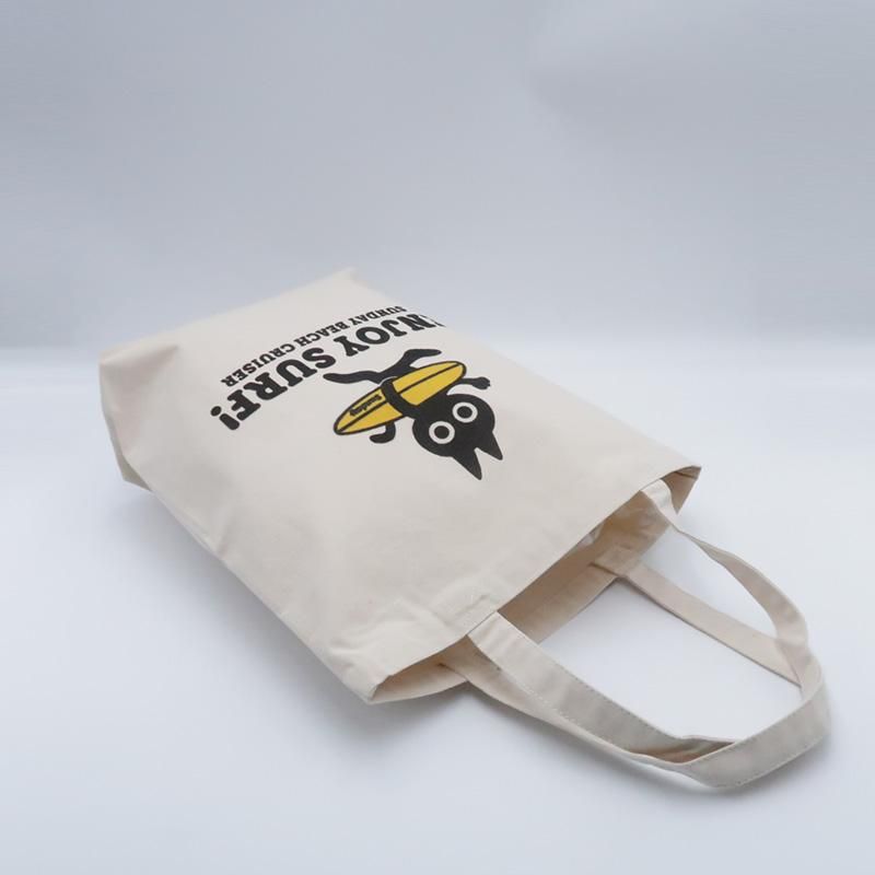 ENJOY SURF CAT コットンキャンバストートバッグ｜鎌倉の小さなT