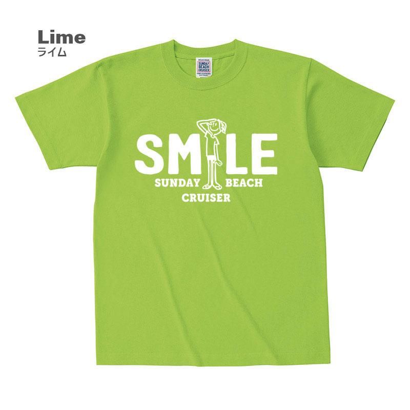 SMILE MILEY ヘビーウェイト半袖 -鎌倉の小さなTシャツとバッグ
