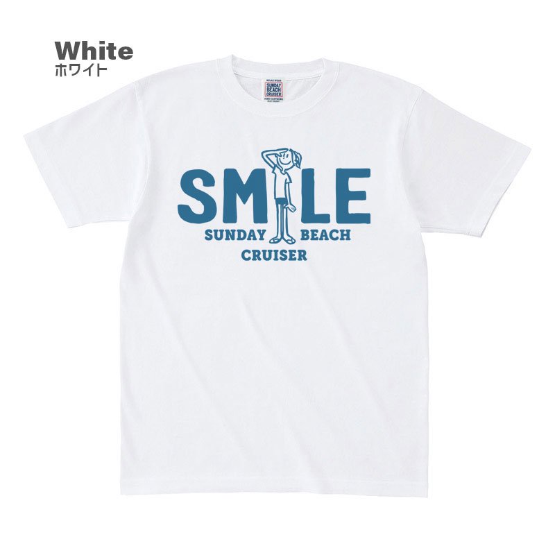 SMILE MILEY ヘビーウェイト半袖 -鎌倉の小さなＴシャツとバッグの