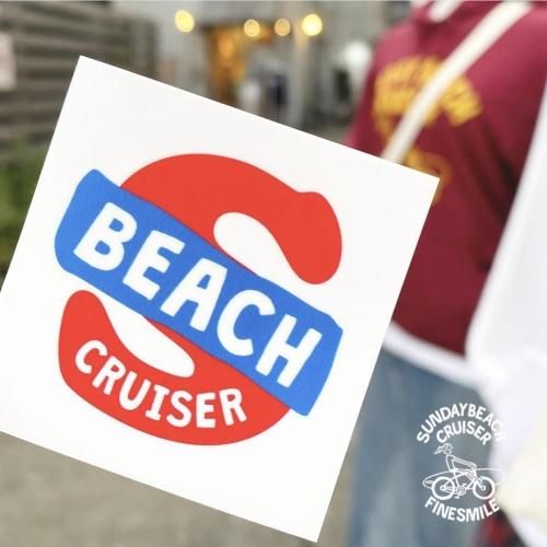 鎌倉・日本製】SUNDAY BEACH CRUISER ステッカー-鎌倉の小さなT