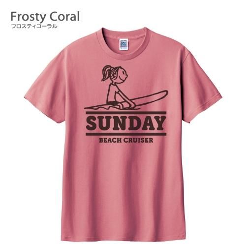 波待ちマイリー ヘビーウェイト半袖Tシャツ-鎌倉の小さなT