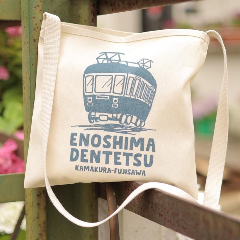 ODYSSEA & NOAH DENNE 5.0美品　横浜南部鎌倉　手渡し限定 江ノ電グッズコラボ商品【鎌倉・日本製】サコッシュ-鎌倉の小さなT