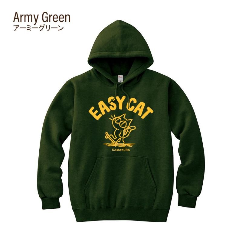 SKEATER EASY CAT 裏毛プルオーバーパーカー｜鎌倉の小さなTシャツと