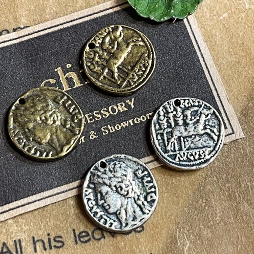 C-294</br>古代ローマ コイン</br>アウグストゥスとビガ