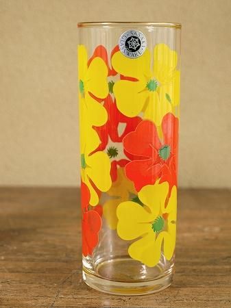 昭和レトロ ビンテージ グラス アデリア