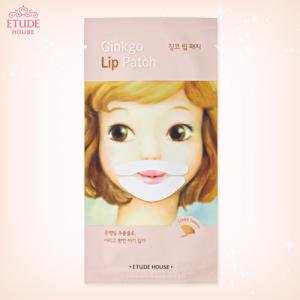 エチュードハウス イチョウ 銀杏 リップ パッチ Ginkgo Lip Patch 口元パックシート Dear Cosme 韓国コスメ