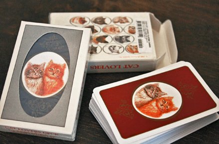 【 CAT LOVERS PLAYING CARDS 】猫のトランプ（アメリカ）