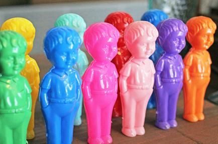 プラスチックドール 男の子と女の子 2体セット（イタリア