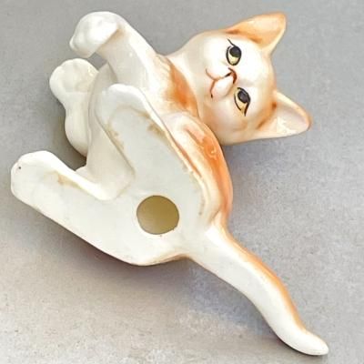 作家物　レトロ　焼き物Vintage　フィギュリン　ねこ　猫　CAT Danbury Mint 】ダンバリーミント Cats of Character 