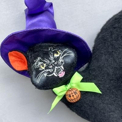 Annalee 】 アナリードール ハロウィンキャット ワイヤー入り猫