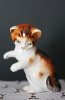 【 Royal Doulton  】三毛猫フィギュリン 赤茶×白×黒