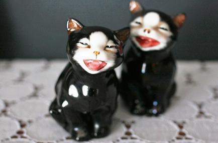 Royal Doulton ロイヤル ドルトン Lucky 黒猫のフィギュリン- ヴィンテージ・アンティーク猫雑貨・猫用品・インテリアの店 La  Maison du Chat Noir