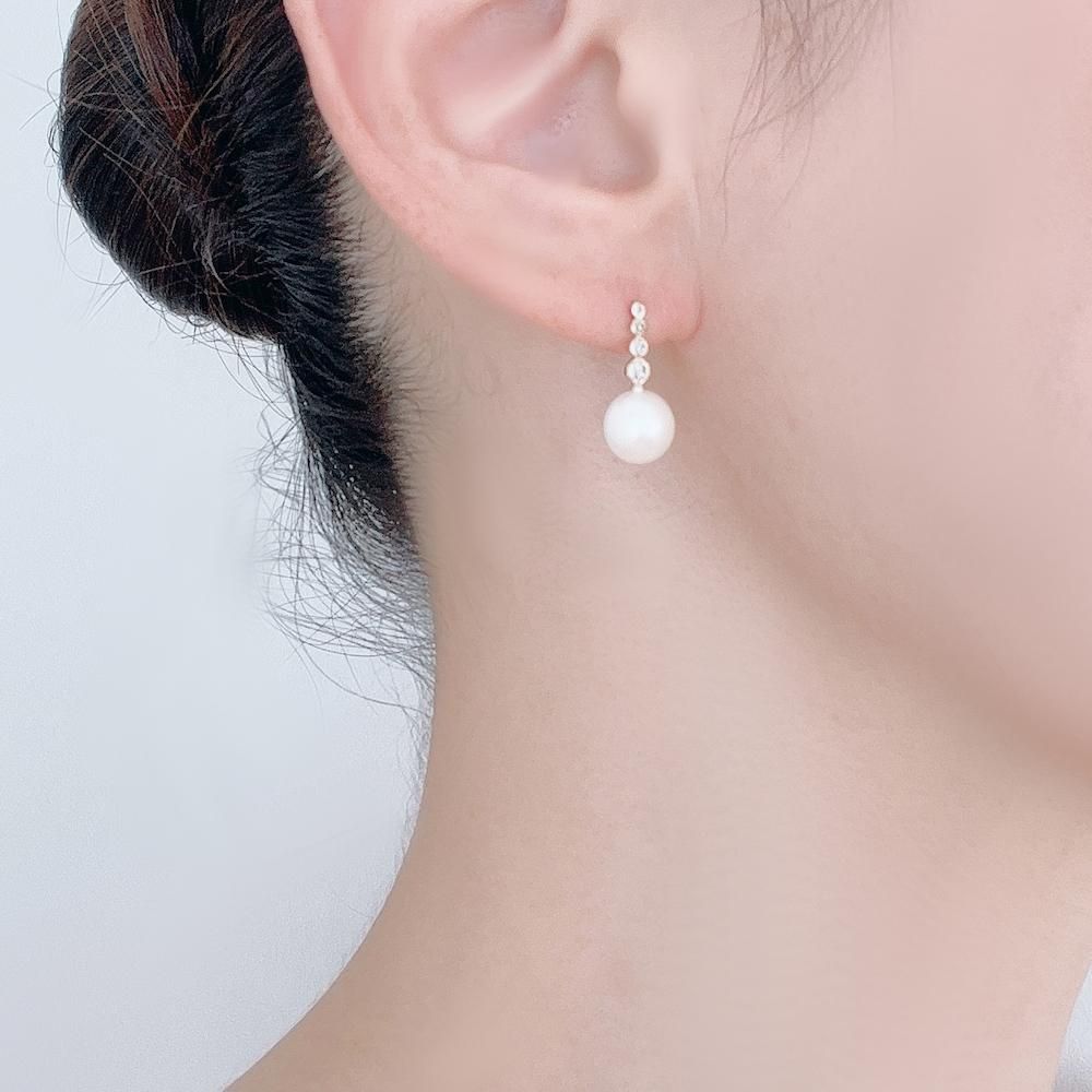 【新品未使用】LAWRENCE RANDA パールスタッドピアス パールピアス | LAWRENCE（ロレンス） | パールジュエリー