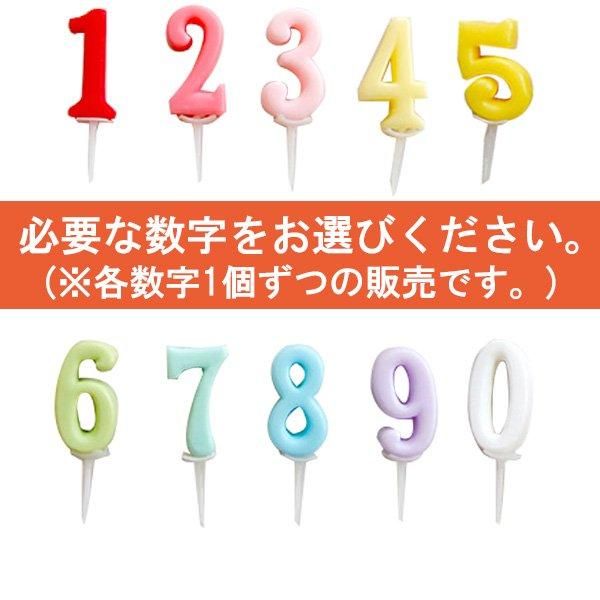お誕生日ケーキと一緒にどうぞ 数字ろうそく お誕生日ケーキと一緒にどうぞ 数字ろうそく