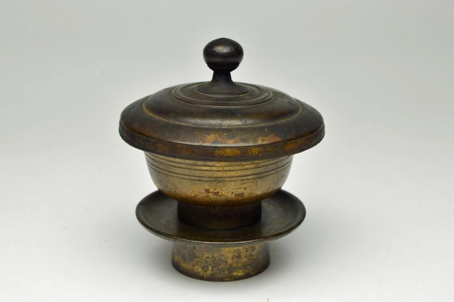 金銅塗香酒水器 - 古美術 三坂堂 online shop