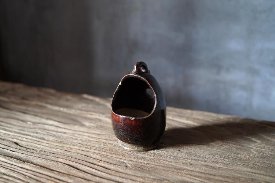 鉄釉火もらい - 古美術 三坂堂 online shop