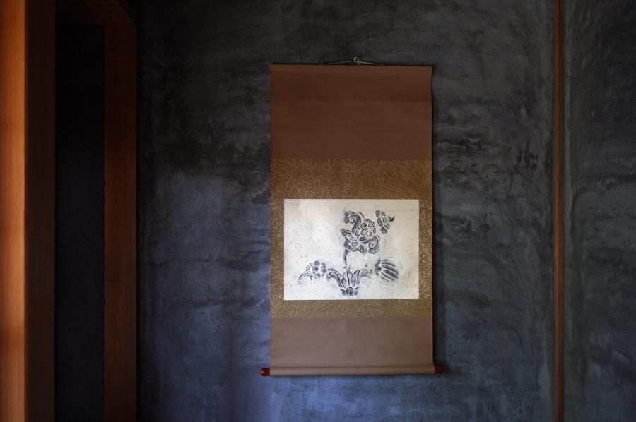 東大寺「宝相華」拓本幅 - 古美術 三坂堂 online shop