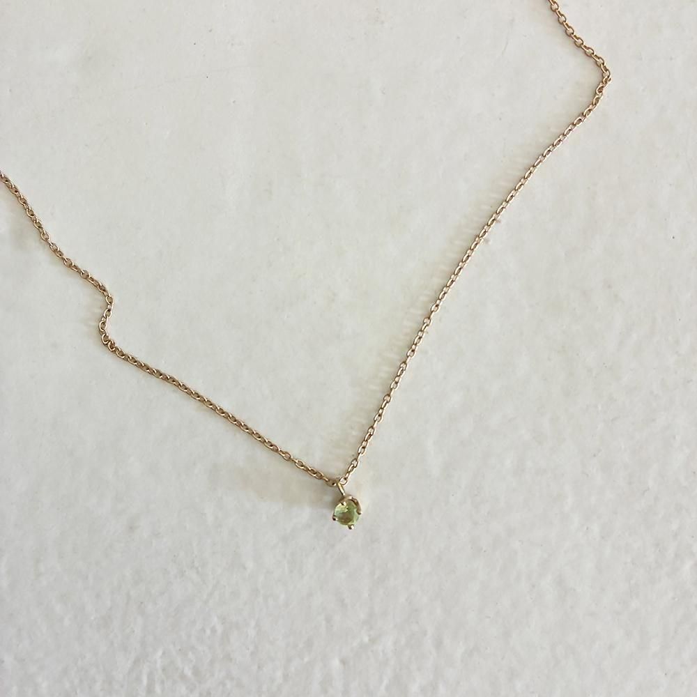 Robert Moy 14k Necklace (peridot