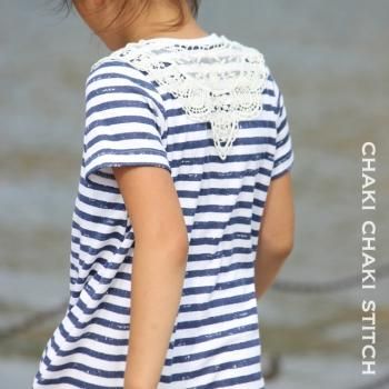 ほんわかタックプル半袖アレンジ | 子供服型紙