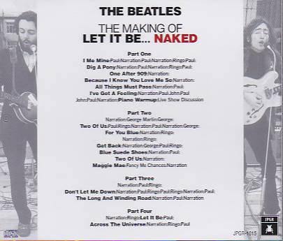 The Beatles(ビートルズ)/THE MAKING OF LET IT BE... NAKED【CD