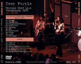 Deep Purple(ディープ・パープル)/MACHINE HEAD LIVE COPENHAGEN 1972 in COLOR 【DVD】 -  コレクターズCD, DVD, & others, TEENAGE DREAM RECORD 3rd