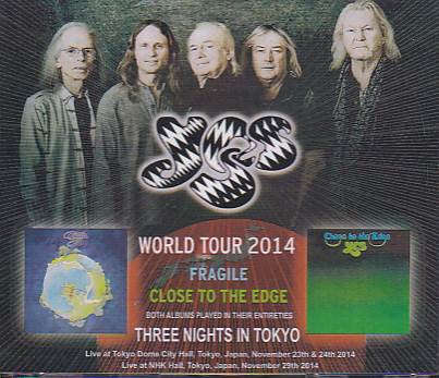 Yes(イエス)/THREE NIGHTS IN TOKYO 2014 【6CDR