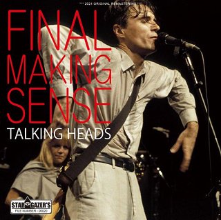 Talking Heads(トーキング・ヘッズ)/ FINAL MAKING SENSE 【2CDR】 - コレクターズCD, DVD, &  others, TEENAGE DREAM RECORD 3rd