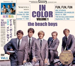 The Beach Boys(ビーチ・ボーイズ)/ BEACH BOYS IN COLOR VOLUME 1 【DVD】 - コレクターズCD