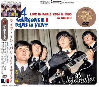 The Beatles(ビートルズ)/LIVE IN PARIS 1964&1965 IN COLOR【DVD】 - コレクターズCD, DVD, &  others, TEENAGE DREAM RECORD 3rd