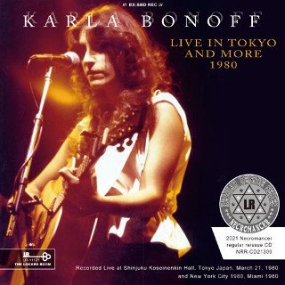 Karla Bonoff(カーラ・ボノフ)/ LIVE IN TOKYO AND MORE 1980【2CDR】 - コレクターズCD