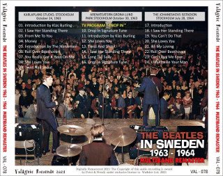 The Beatles(ビートルズ)/ IN SWEDEN 1963 - 1964 MULTIBAND REMASTER 【CD】 -  コレクターズCD, DVD, & others, TEENAGE DREAM RECORD 3rd