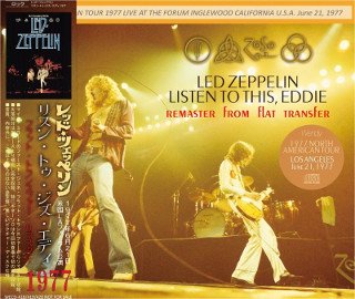 Led Zeppelin(レッド・ツェッペリン)/ 1977 LISTEN TO THIS, EDDIE REMASTER FROM FLAT  TRANSFER 【3CD】 - コレクターズCD, DVD, & others, TEENAGE DREAM RECORD 3rd