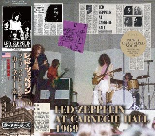 Led Zeppelin(レッド・ツェッペリン)/ AT CARNEGIE HALL 1969 【CD】 - コレクターズCD, DVD, &  others, TEENAGE DREAM RECORD 3rd