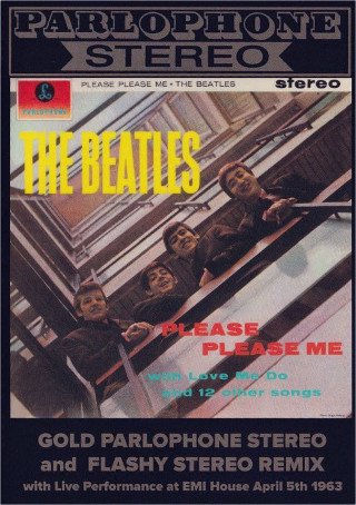 The Beatles/ PLEASE PLEASE ME FLASHY PLEASE PLEASE ME GOLD 