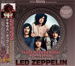 Led Zeppelin(レッド・ツェッペリン)/ TEXAS INTERNATIONAL POP FESTIVAL 1969 MULTIBAND  REMASTER 【CD】 - コレクターズCD, DVD, & others, TEENAGE DREAM RECORD 3rd