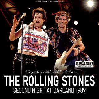 The Rolling Stones(ローリング・ストーンズ)/ LEGENDARY MIKE MILLARD TAPE / SECOND NIGHT  AT OAKLAND 1989【2CDR】 - コレクターズCD