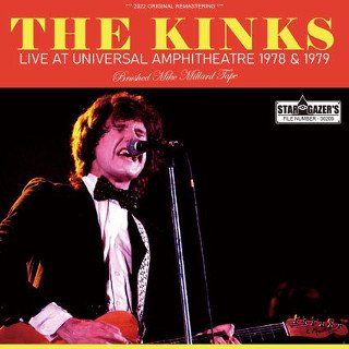 The Kinks(キンクス)/ BRUSHED MIKE MILLARD TAPE / LIVE AT UNIVERSAL AMPHITHEATRE  1978 u0026 1979【2CDR】 - コレクターズCD