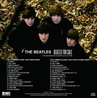 The Beatles(ビートルズ)/ BEATLES FOR SALE : THE ALTERNATE ALBUM