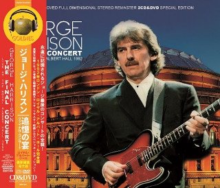 George Harrison(ジョージ・ハリスン)/ THE FINAL CONCERT : LIVE AT THE ROYAL ALBERT  HALL 1992【2CD+DVD】 - コレクターズCD, DVD, & others, TEENAGE DREAM RECORD 3rd