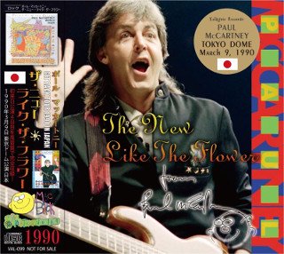 Paul McCartney(ポール・マッカートニー)/ THE NEW LIKE THE FLOWER 1990 【2CD】 - コレクターズCD,  DVD, & others, TEENAGE DREAM RECORD 3rd