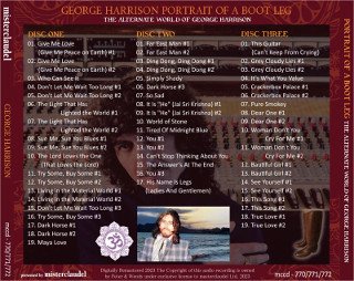 George Harrison(ジョージ・ハリスン)/ PORTRAIT OF A BOOT LEG 【3CD