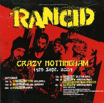 RANCID(ランシド)/CRAZY NOTTINGHAM【CD】 - コレクターズCD, DVD, & others, TEENAGE DREAM  RECORD 3rd