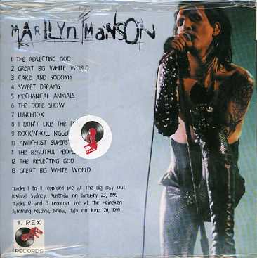 Marilyn Manson(マリリン・マンソン)/HELLYWOOD【CDR】 - コレクターズ 