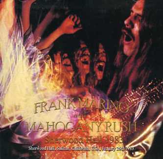Frank Marino Mahogany Rush フランク マリノ マホガニー ラッシュ Sherwood Hall 19 Cdr コレクターズcd Dvd Others Teenage Dream Record 3rd
