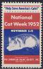 National Cat Week 1952