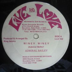 Admiral Bailey / Echo Minott – Winey Winey / I Am Back