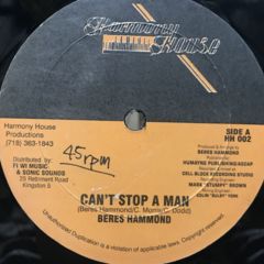 Beres Hammond / Can't Stop A Man - 西新宿レゲエショップナット